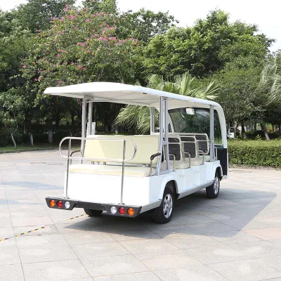 Calle Legal Precio bajo de moda 14 asientos Servicio de Turismo eléctrico Coche turístico (DN-14F-9)