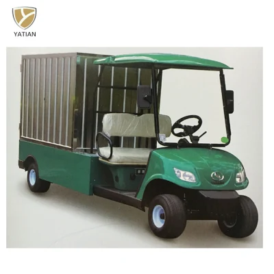 Carrito de golf de la utilidad de batería 48V con caja de aluminio, de 5 caballos de fuerza