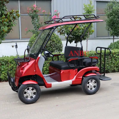 Club de Golf Alquiler de pilas de la fábrica China Custom las cuatro ruedas del vehículo eléctrico