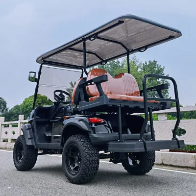 Tener listos los bienes del asiento de litio de 4 carros de golf Nuevo off road levantó carro de golf