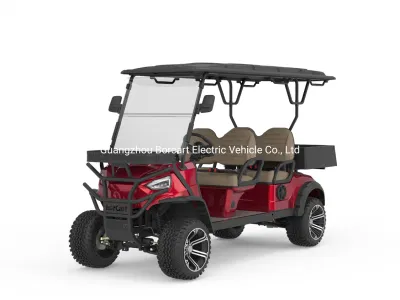 Mini camiones de Golf de 4 plazas Smart Cart de Golf Grande Almacenamiento