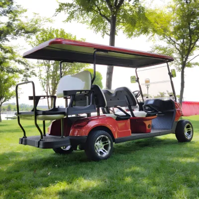Calle Legal Multifunctional Golf Car FF-Road Club 48V Cheap Golf Carrito de Golf turístico eléctrico para el Resort