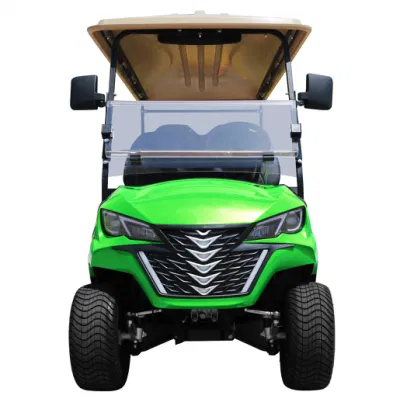 Baratos Lithium Mini Golf Carts 4 rueda 6+2 asientos eléctricos Carrito de Golf para la Venta Forge G6+2