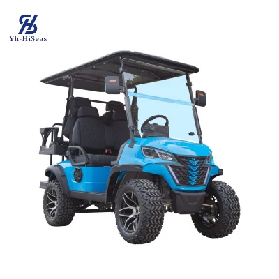 Precio barato de fábrica 48V60V72V batería de litio Golf Cart 2+2 plazas Coche rápido Mini Club cómodo 4 rueda de carrito de golf eléctrico Vehículo eléctrico