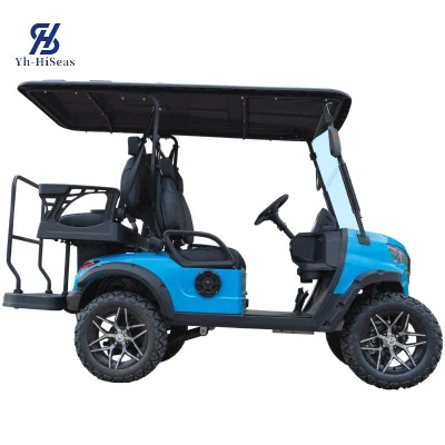 Precio barato de fábrica 48V60V72V batería de litio Golf Cart 2+2 plazas Coche rápido Mini Club cómodo 4 rueda de carrito de golf eléctrico Vehículo eléctrico
