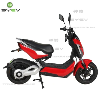 La parte superior Venta Elegante 50KM/H de alta velocidad y de acero de alto rendimiento motocicleta eléctrica de la Juventud