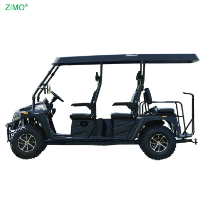 2024 Nueva gasolina 4x4 UTV 4+2 asientos fuera de carretera Carrito de caza Golf Car a la venta