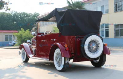 Hot Sale Passenger Cart Support Horsepower y Color Customization Electric Antiguo Classic Cart CE aprobado