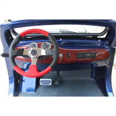 Top calidad Antique 4 Rows Classic Golf Car 5kw Electric Vehículo turístico