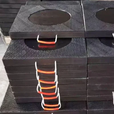Las almohadillas de Outrigger para grúa de camión pueden ser personalizadas o duraderas
