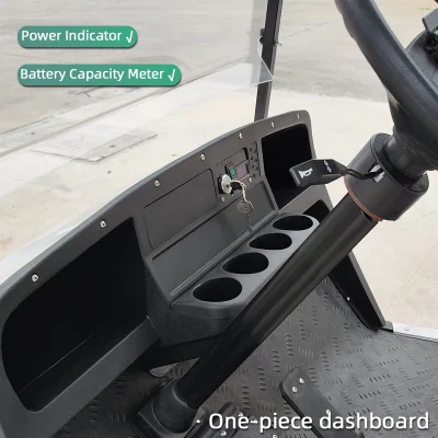 Legal de la calle mayorista alimentación por batería eléctrica de rendimiento de la LSV 1 fila 4 de 2 asientos de la utilidad de la rueda de carro de golf en venta