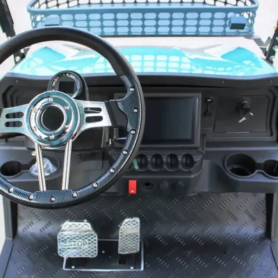 OEM Servicio aceptado 4+2 asientos Electric Club Car Classic Y carrito de golf con batería