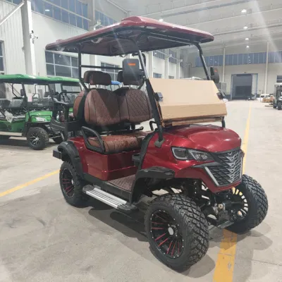 Calle Legal Extreme levantado 4 asientos motorizado Golf Push Cart Carrito de Golf All Terrain Electric