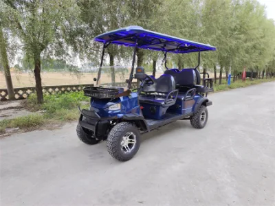 Complejo multifuncional 6 persona recorrido eléctrico Golf Cart