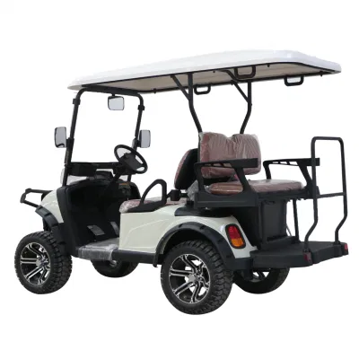 Alta calidad CE aprobado China hecho 4 batería de asiento alimentado Carrito eléctrico de Golf