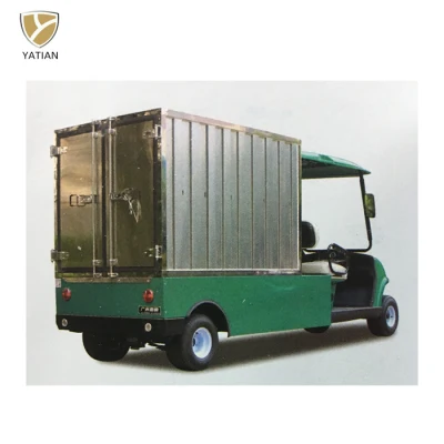 Carrito de golf de la utilidad de batería 48V con caja de aluminio, de 5 caballos de fuerza