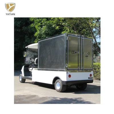 Carrito de golf de la utilidad de batería 48V con caja de aluminio, de 5 caballos de fuerza