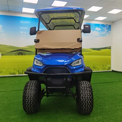 6 personas Mini fuera de carretera vehículo utilitario Convertible carrito de golf Electricidad para la venta