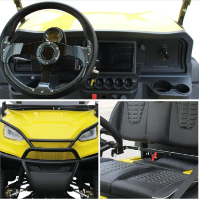 OEM Street Legal Approved Road Golf Buggy batería de litio eléctrico Carrito de Golf para 4 pasajeros