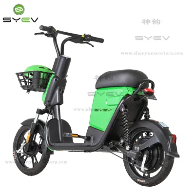 2022 Nuevo y elegante 48V Compartir Ligera motocicleta eléctrica para los jóvenes van