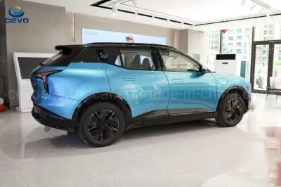 Primera Alta Configuración Chino mejor baratos larga distancia 602km Nuevo Energía mejor valor eficiencia más barata EV SUV Hengchi Full Electric Vehículos eléctricos