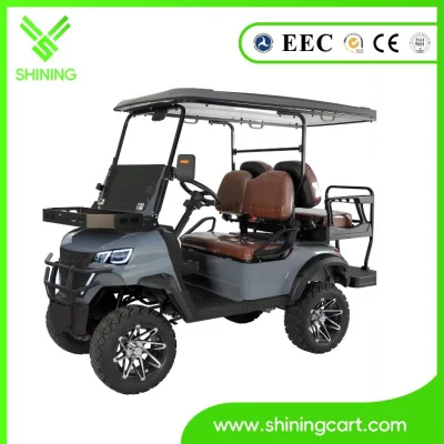 4 silla 2+2seat Electric Club Golf Cart Factory Precio Global Distribuidor de contratación