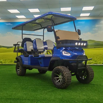 6 personas Mini fuera de carretera vehículo utilitario Convertible carrito de golf Electricidad para la venta