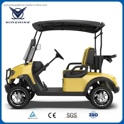 2022 Nuevo diseño de la Llanta de aleación de aluminio eléctrica Bastidor de acero de 2 asientos la certificación CE Kinghike carro de golf