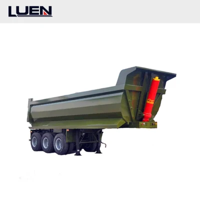 3 ejes Equipo Forestal Gooseneck Utility Dumper remolque Semi Camión en venta en Jordania