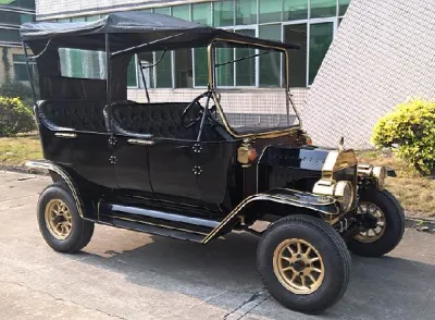 La certificación CE Mini Vintage 5 Pasajeros carro de golf eléctrico