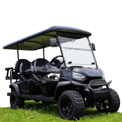 Ulela Electric Golf Cart Dealers 100km Maximum Mileage Golf Cart Dos asientos China 6 asientos Niza Golf Carts