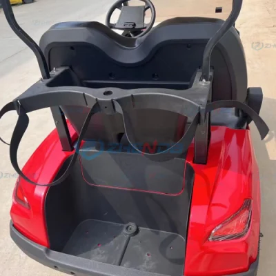 Nuevo modelo de 2 asientos amplios compartimientos carro de golf con CE