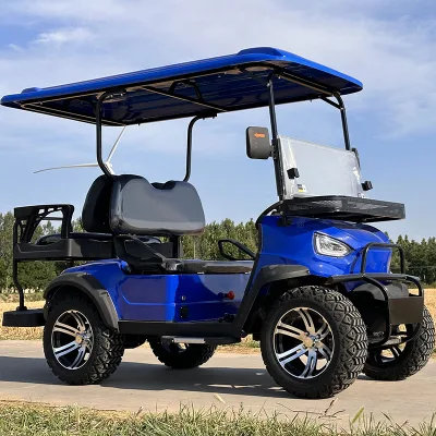 Gran volumen de suministro Carrior de Golf Carro todo terreno cuatro Wheel Street Legal 4 asientos Electric modificado carrito de golf