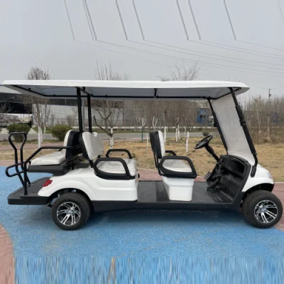 Carrito de golf 6 asientos de vehículos de turismo eléctrico