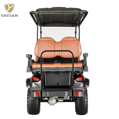 Estilos de lujo personalizados 4 asientos Mini Rider Golf Cart Street Vehículo legal
