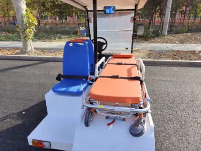 Golf médico coche cama médica batería eléctrica operado ambulance Golf Carros
