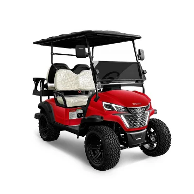 2+2 Carro de Golf eléctrico, llantas de aleación de aluminio Opciones de colores múltiples grandes