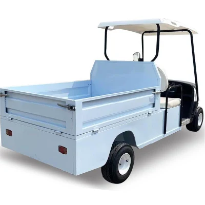 2 asientos de Golf de uso general carros / vehículo utilitario con carga trasera Caja/ Carro de Golf con cama cargo
