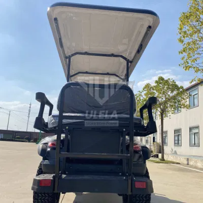 Ulela Electric Golf Cart Dealers 100km Maximum Mileage Golf Cart Dos asientos China 6 asientos Niza Golf Carts