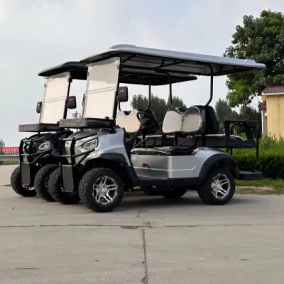 Evolution 48V 5seat 6seat Electric Golf Cart Solar Power Golf Carros