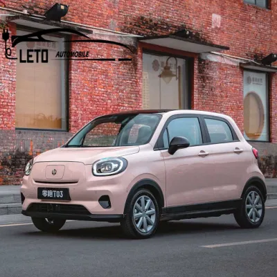 Motor de salto T03 4 asientos bajo precio del vehículo eléctrico fabricado en China 41kwh 403km Mini Coche eléctrico