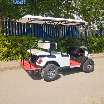Mini Scooter off-Road 6 Volt Electric Golf Cart 48/72 asientos Carrito de Golf eléctrico fuera de camino Hunting Vans Utility Vehicle