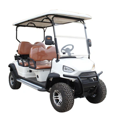 Color Personalización Green Energy Classic Golf Course Club Car Cool EV no Gas Aeropuerto 4 Transporte de pasajeros Mini golf eléctrico Carro para la venta