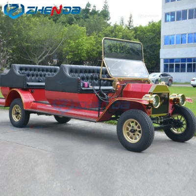 Calle Legal 8 asientos Oldtimer Antique Classic Golf Cart Para VIP