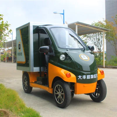 Vehículo de servicio de carro de entrega eléctrico Mini de fácil manejo