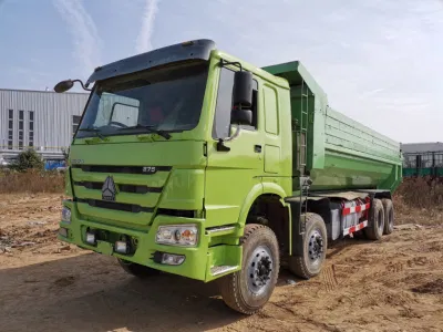 Los nuevos empleados Sinotruck HOWO Rueda 12 Dumper Truck 8X4 371CV 375HP 30ton ton ton volquete de 50 de 80 camiones de carga de remolque del camión volquete para África de la utilidad de venta