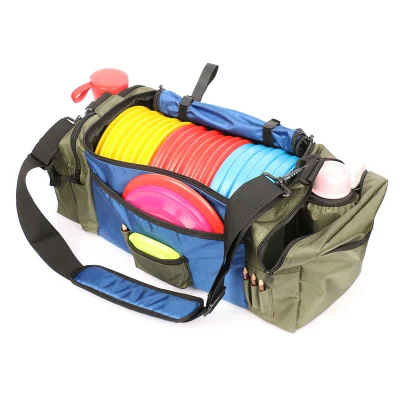 Campo de Golf de alta calidad de Frisbee Sports Storage Disc Golf mochila al hombro