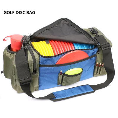 Campo de Golf de alta calidad de Frisbee Sports Storage Disc Golf mochila al hombro
