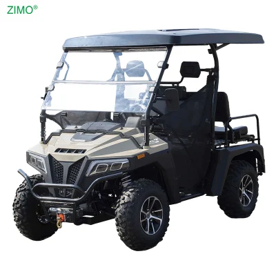 Campo de Golf de alta calidad Caza 4 asientos 2+2 eléctrico levantado Coche de golf