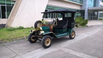 Aprobación CE Carro de Golf Eléctrico Modelo T Clásico Antiguo de 48V